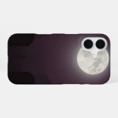 Full Moon Over Graveyard Gothic Case iPhone 16 Hülle (Rückseite (Horizontal))