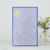 Full Moon Pine Briefpapier (Stehend Vorderseite)