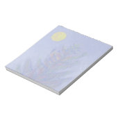 Full Moon Pine Notizblock (Rotiert)