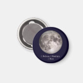 Full Moon Ritual I Release I Realign I Rise Magnet (Vorderseite/Rückseite)