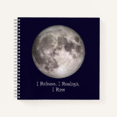 Full Moon Ritual I Release I Realign I Rise Notizblock (Vorderseite)