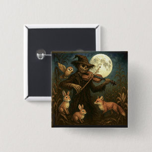 Full Moon Scarecrow Serenade Button