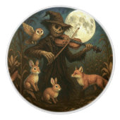 Full Moon Scarecrow Serenade Keramikknauf (Vorderseite)