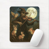 Full Moon Scarecrow Serenade Mousepad (Mit Mouse)