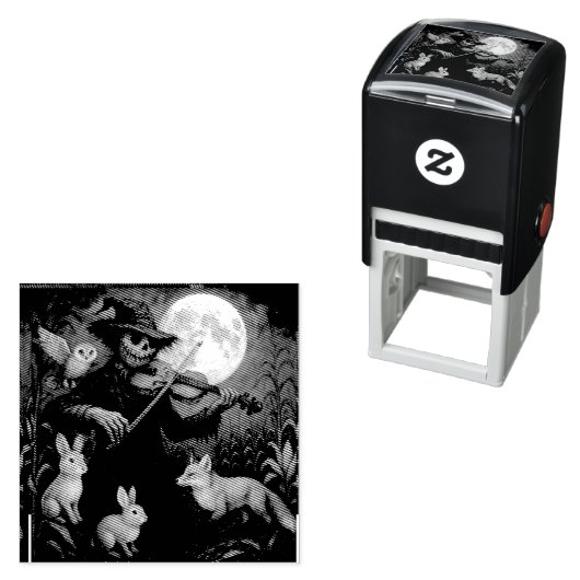 Full Moon Scarecrow Serenade Permastempel (Beispiel)