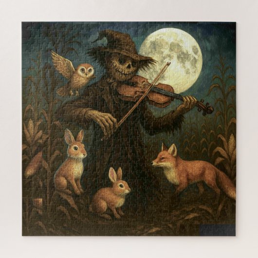 Full Moon Scarecrow Serenade Puzzle (Vertikal)