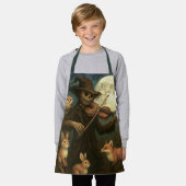 Full Moon Scarecrow Serenade Schürze (Getragen)