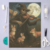 Full Moon Scarecrow Serenade Seidenpapier (Handwerk)