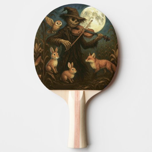 Full Moon Scarecrow Serenade Tischtennis Schläger (Vorderseite)