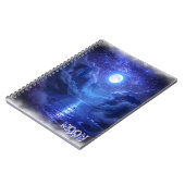 Full Moon Serenity-Notebook Notizblock (Linke Seite)