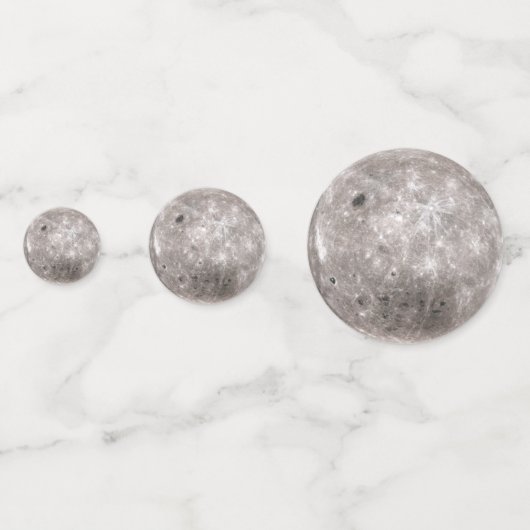 FULL MOON Table Confetti Konfetti (Rückseiten)