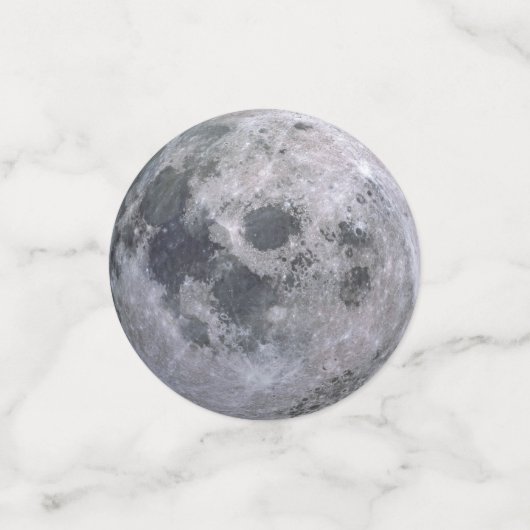 FULL MOON Table Confetti Konfetti (Klein Vorderseite)