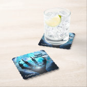 Full Moon Transformation Halloween Untersetzer (Vor Ort)