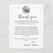 Full Moon Vielen Dank Empfang Cards Begleitkarte (Vorderseite)