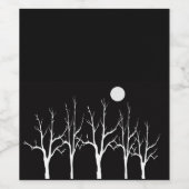 FUll Moon Weinetikett (Einzelnes Label)