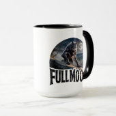 Full Moon Werewolf - Gothic Fantasy Horror Tasse (VorderseiteRechts)