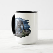 Full Moon Werewolf - Gothic Fantasy Horror Tasse (Vorderseite Links)