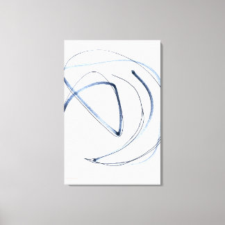 Full Motion, Minimalistische Abstrakte Linienkunst Leinwanddruck