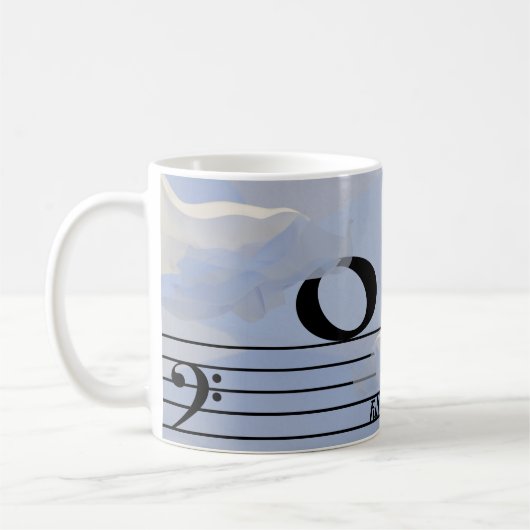 Full Note Awake Kaffeetasse (Links)