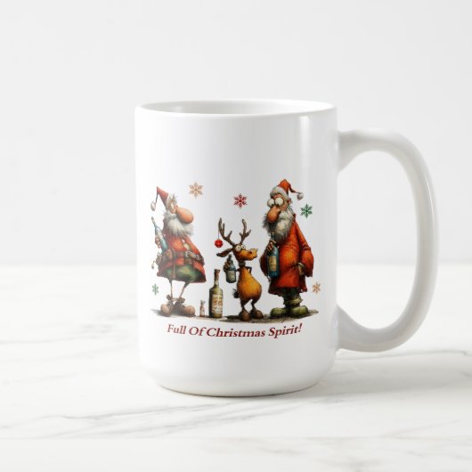 Full Of Christmas Spirit Mug Kaffeetasse (Rechts)