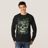 Full Of Death  Skull Botanical T-Shirt (Vorne ganz)