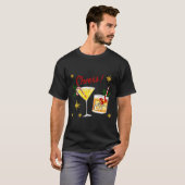 Full Of Holiday Srit Cheers Martini Christmas Drin T-Shirt (Vorne ganz)