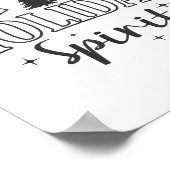 Full Of Holiday Srit Christmas Holiday  Poster (Ecke)