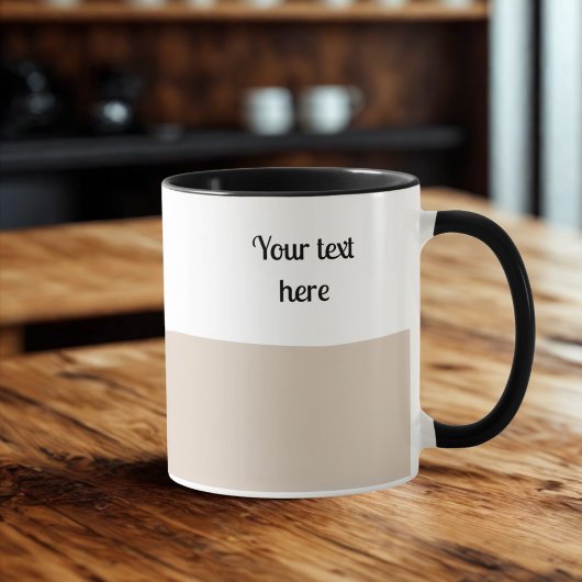 "Full of It"-Tasse - Earl grau look - Add your tex Tasse