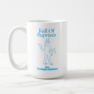 "Full of Suprises, No Compromises" By Billy Swag Kaffeetasse