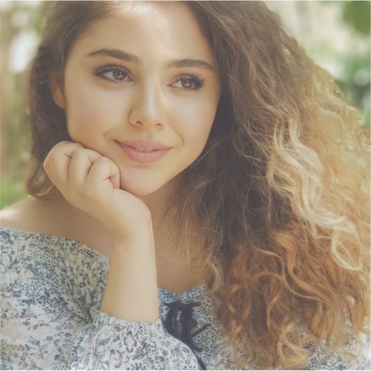 Full Photo Upload Aufkleber (Vorderseite)