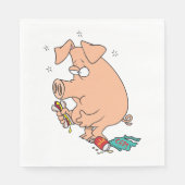 Full Pig Serviette (Vorderseite)