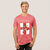 Full Sprint Victory Cheerful Rugby Hero Tri-Blend Shirt (Vorderseite voll)
