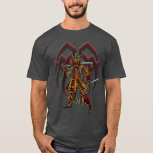 FULL SUITED SAMURAI JAPANESE WARRIOR  T-Shirt