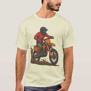 Full Throttle Dirt Bike Power T-Shirt