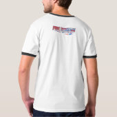Full Throttle No Limits Patriotic Racing T-Shirt | (Rückseite)