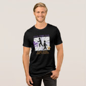 Full-Time Dad Part-Time Dog Walker Dad Life Tri-Blend Shirt (Vorderseite voll)