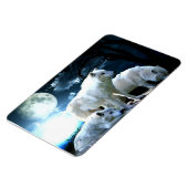 Full Wolf Moon Magnet (Linke Seite)