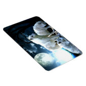 Full Wolf Moon Magnet (Rechte Seite)