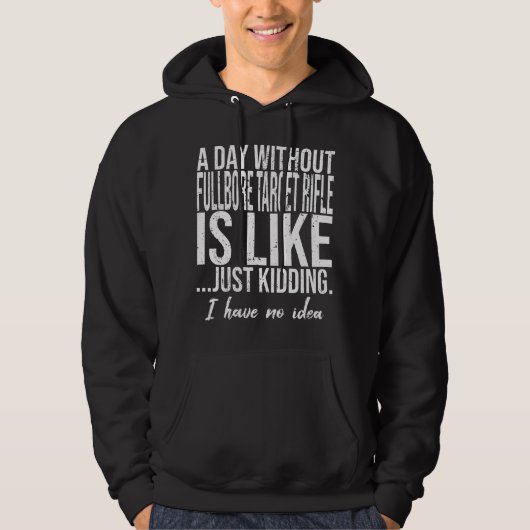 Fullbours lustiges Zitat Hoodie (Vorderseite)