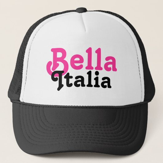 Fullbreed Custom Bella Italia Hat Truckerkappe (Vorderseite)
