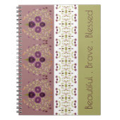 Fulldesign mit Lila Notizblock (Vorderseite)