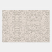 Fülle Blüten Geschenkpapier Set (Vorderseite)