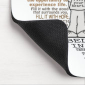 Fülle dein Herz Mousepad (Ecke)