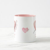 Fülle ein Herz mit Liebe Tasse (Zentrum)