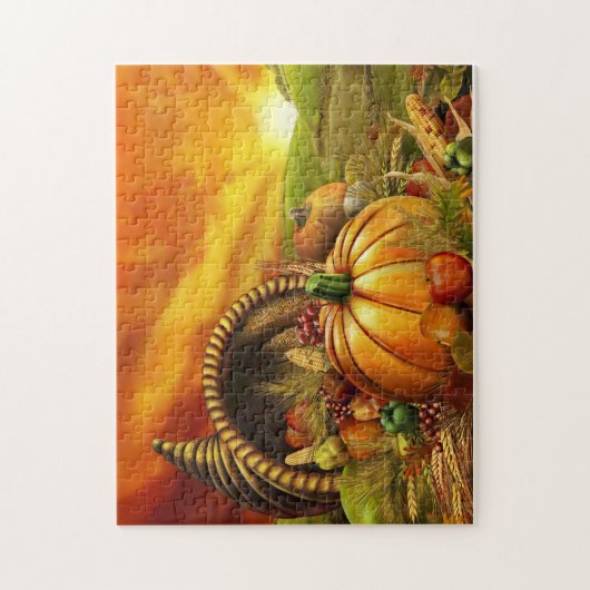 Fülle-Erntedank-Puzzlespiel Puzzle (Vertikal)