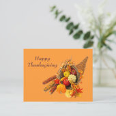 Fülle Feiertagspostkarte (Stehend Vorderseite)