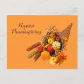 Fülle Feiertagspostkarte (Vorderseite)