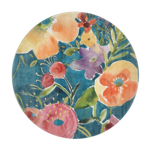 Fülle Florals I Schneidebrett (Vorderseite)