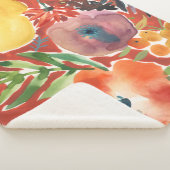 Fülle Florals III Sherpadecke (3/4)