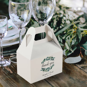 Fülle Foliage Hochzeit Geschenkschachtel